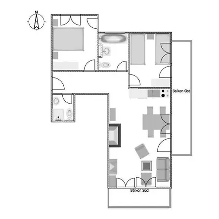 Heimelige 3,5 Zimmer Dachwohnung Apartment Zermatt